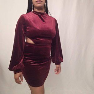Velvet Mini Dress